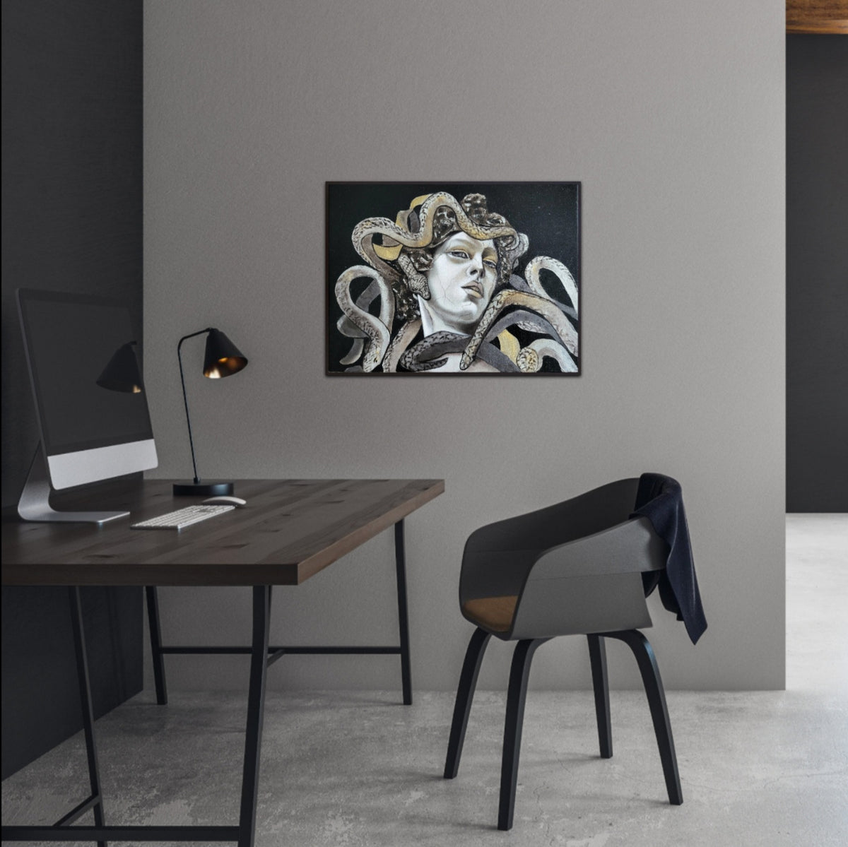 Mesmerizing Medusa- Abstract Realism