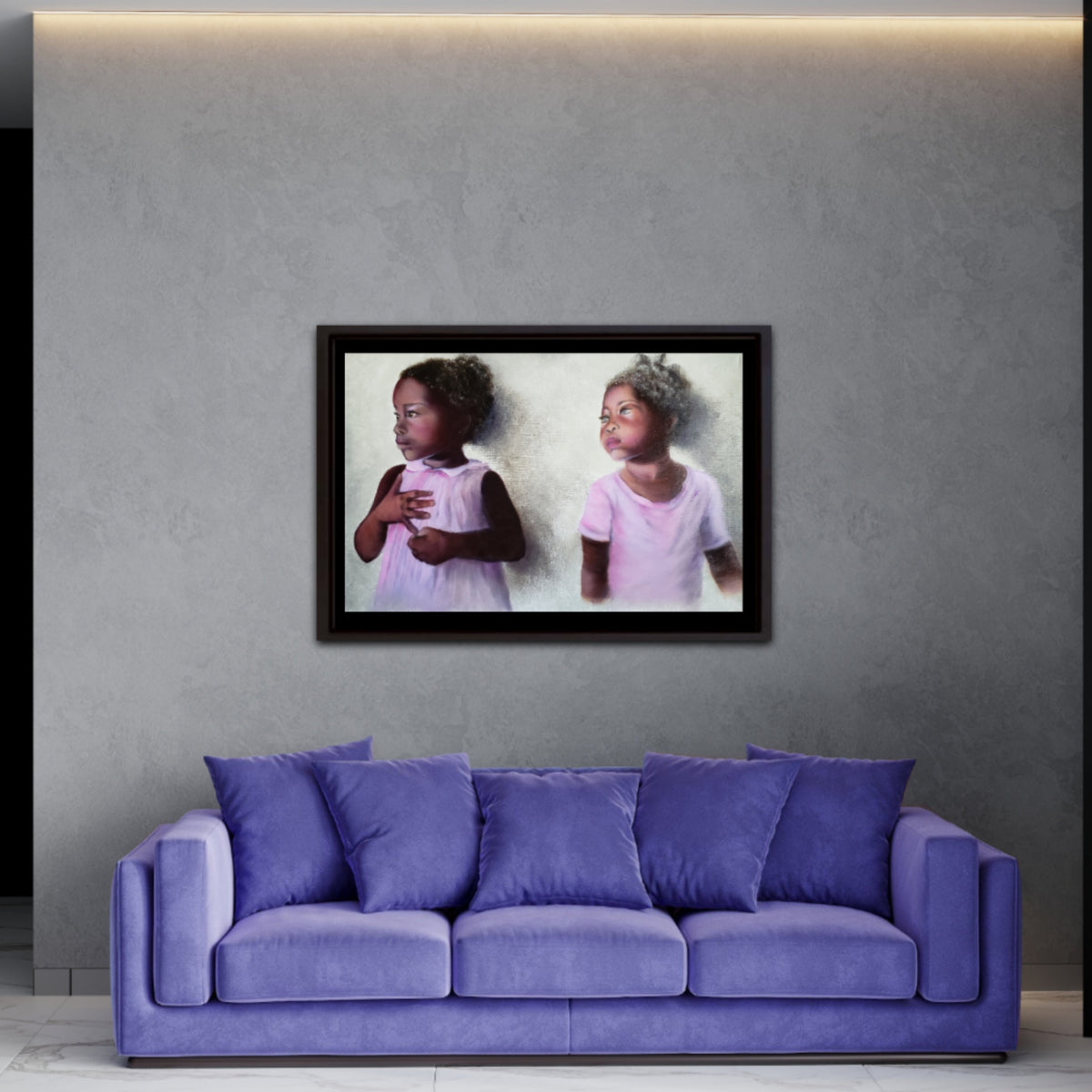 Haitian Sisters-Photorealism