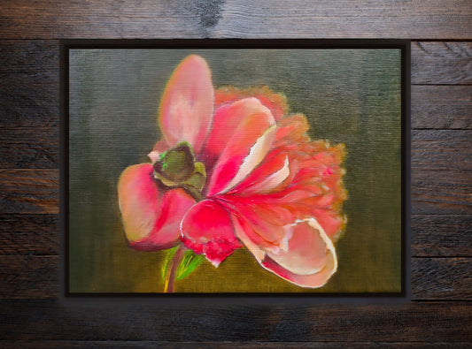 Pink Peony- Classical Realism