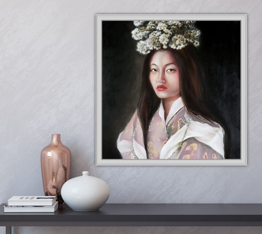 Woman from Bhutan- Photorealism