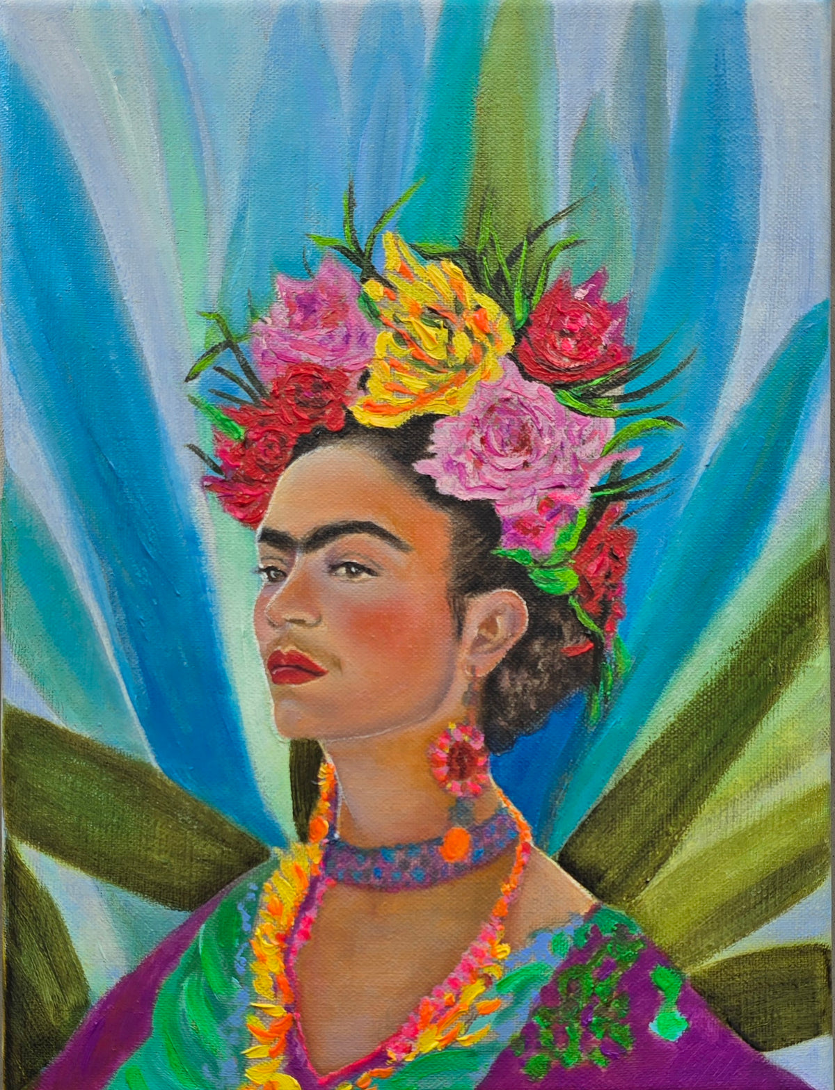 Colorful Frida-Photorealism