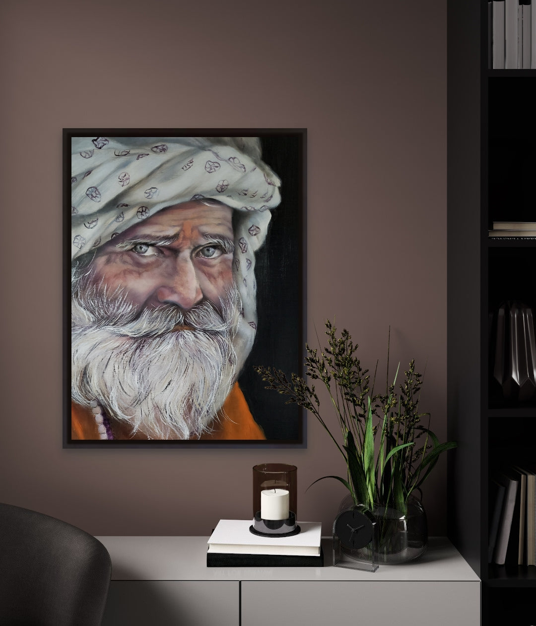 Old Indian Man- Classical Realism