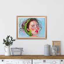 Load image into Gallery viewer, Siren- Photorealism mixed media