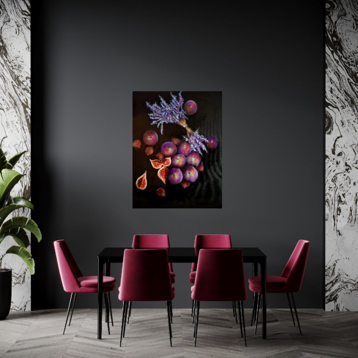 Figs & Lavender- Classical Realism