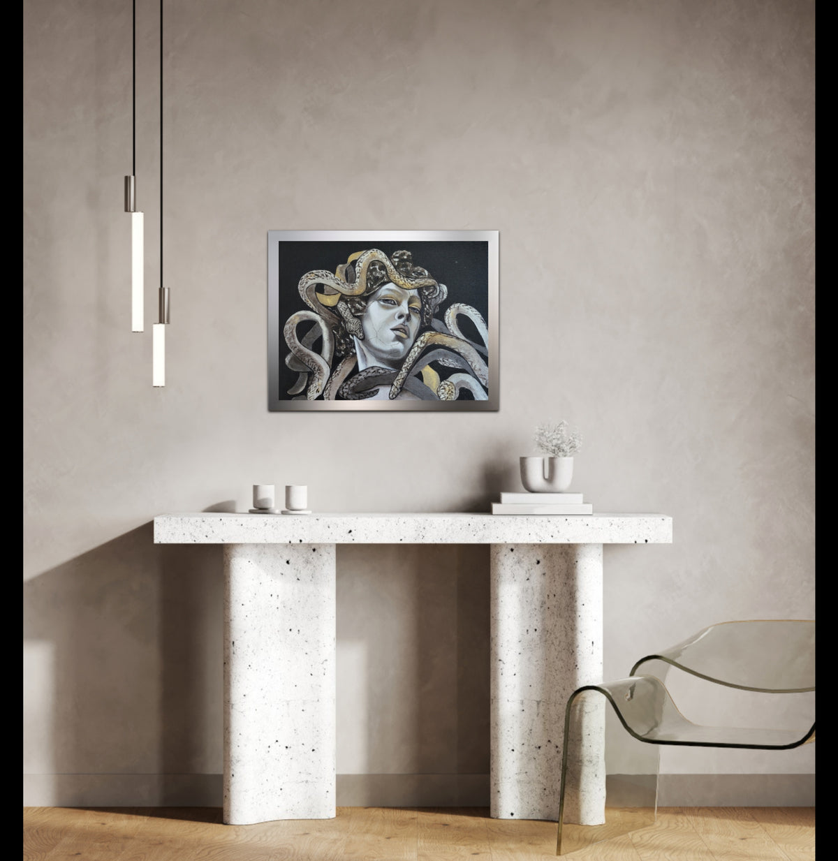 Mesmerizing Medusa- Abstract Realism