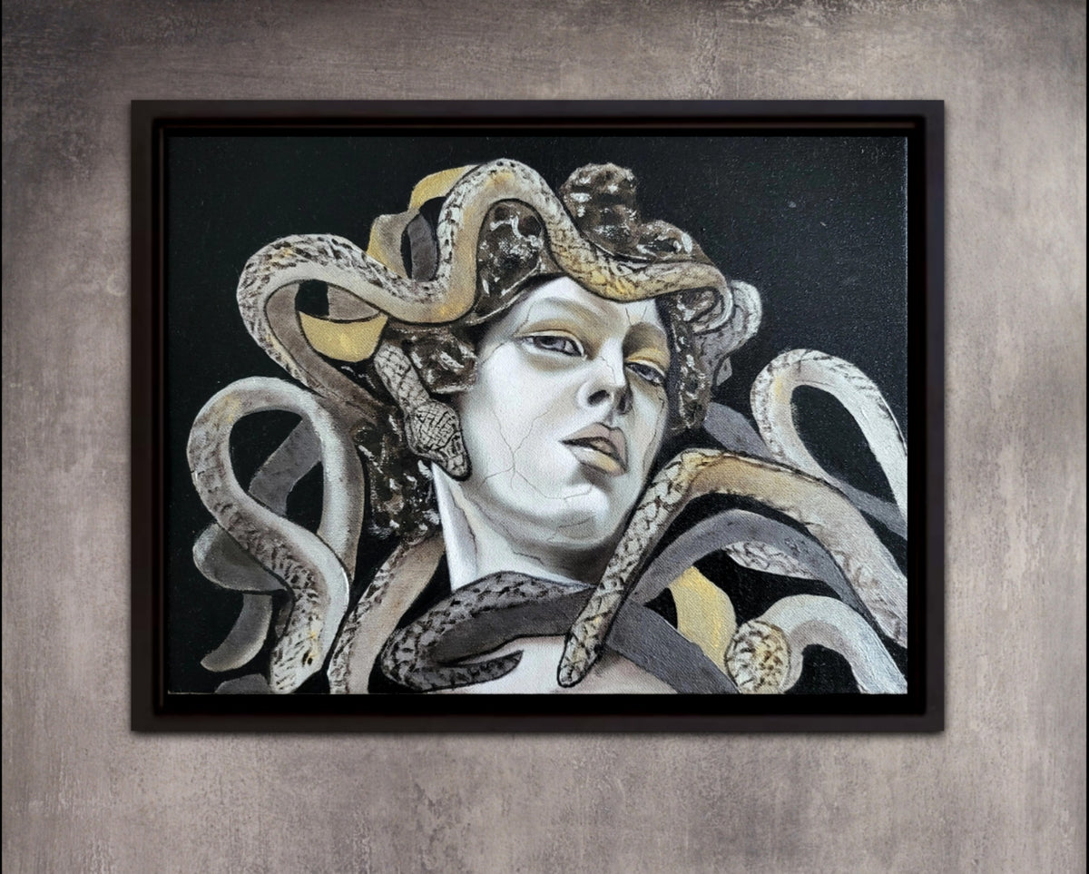 Mesmerizing Medusa- Abstract Realism