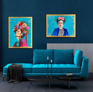 Vibrant Fridas-set of two