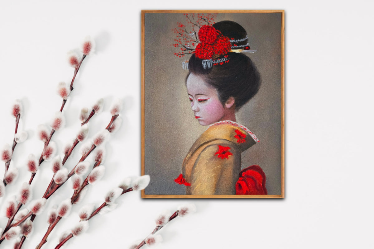 Japanese Child- Photorealism