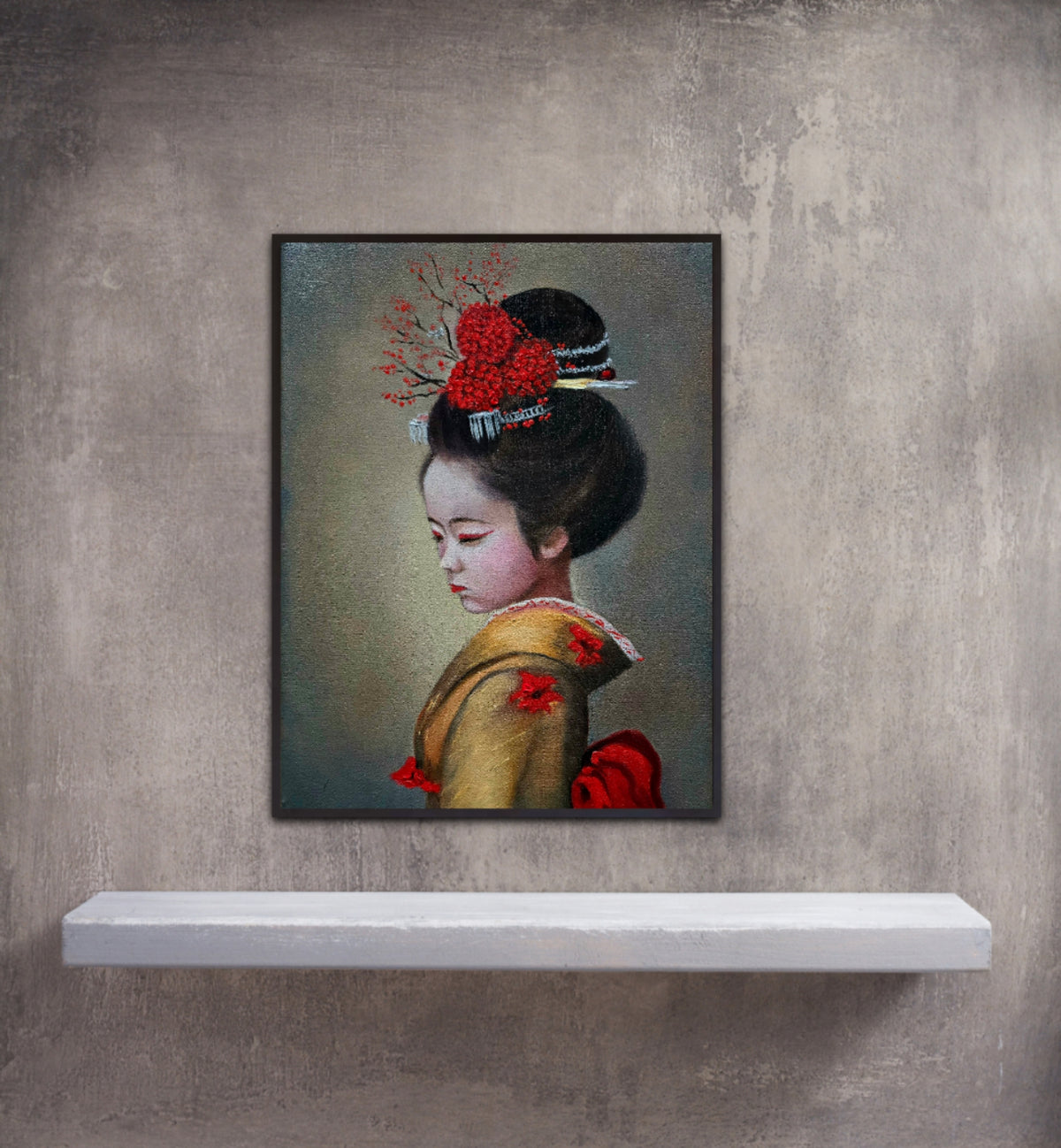 Japanese Child- Photorealism