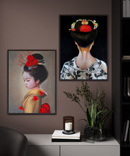 Load image into Gallery viewer, Japanese Girls- A Set of Two Paintings