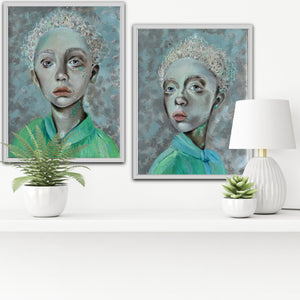 Verdant Frequencies Abstract Realism
