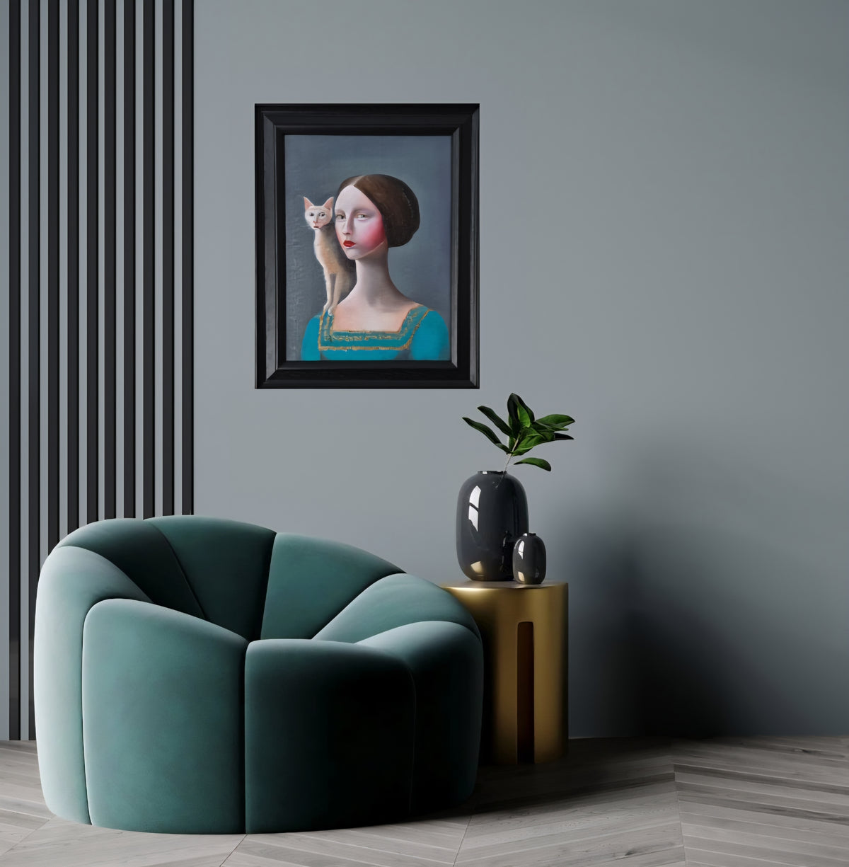 Porcelain Keeper- Abstract Realism