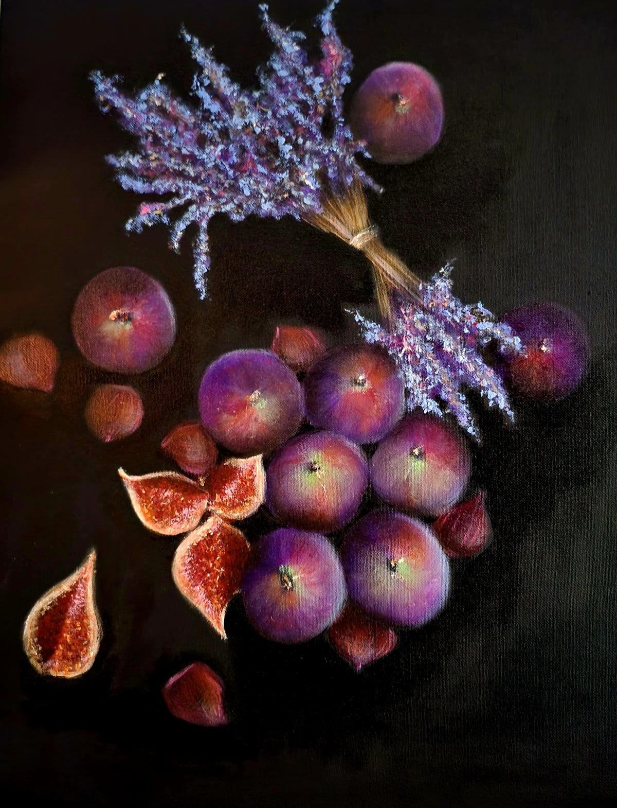 Figs & Lavender- Classical Realism