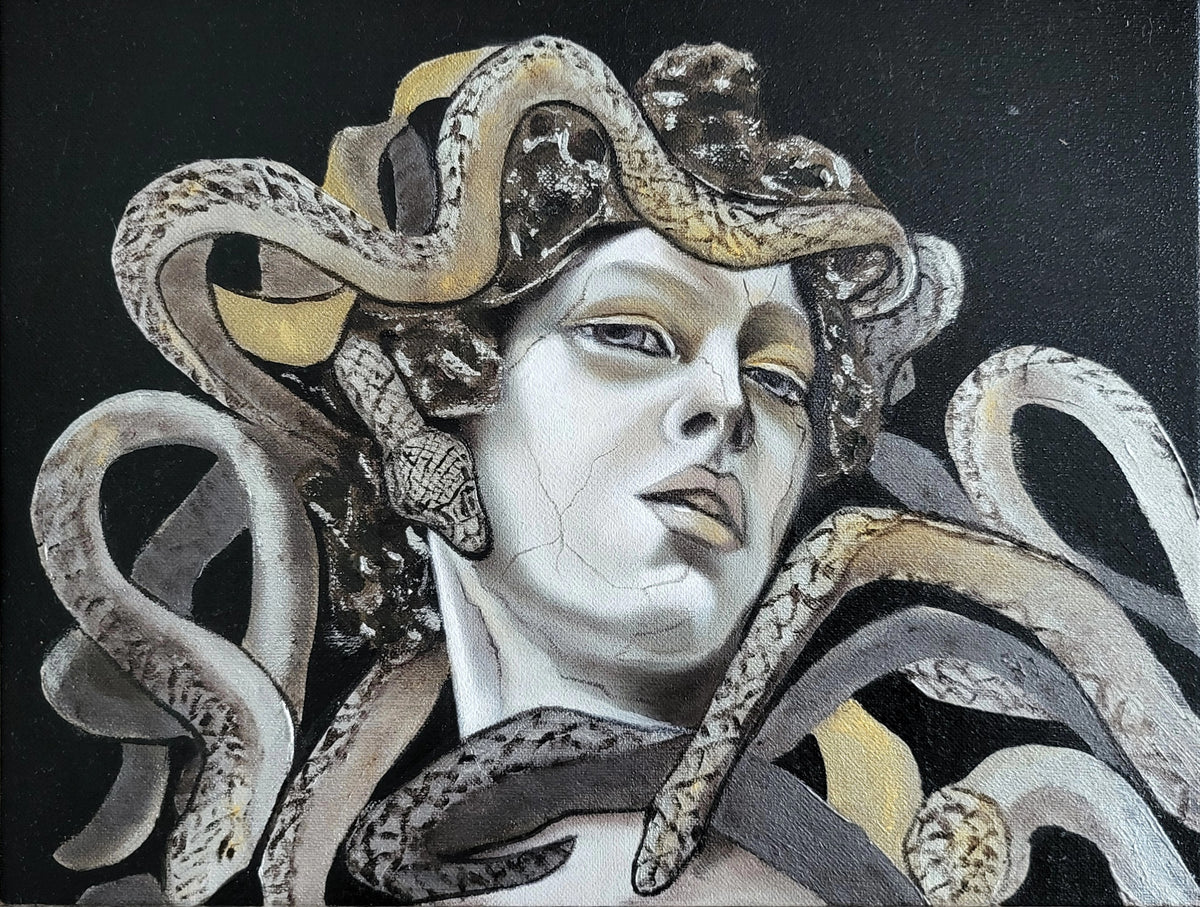 Mesmerizing Medusa- Abstract Realism