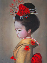 Load image into Gallery viewer, Japanese Girls- A Set of Two Paintings