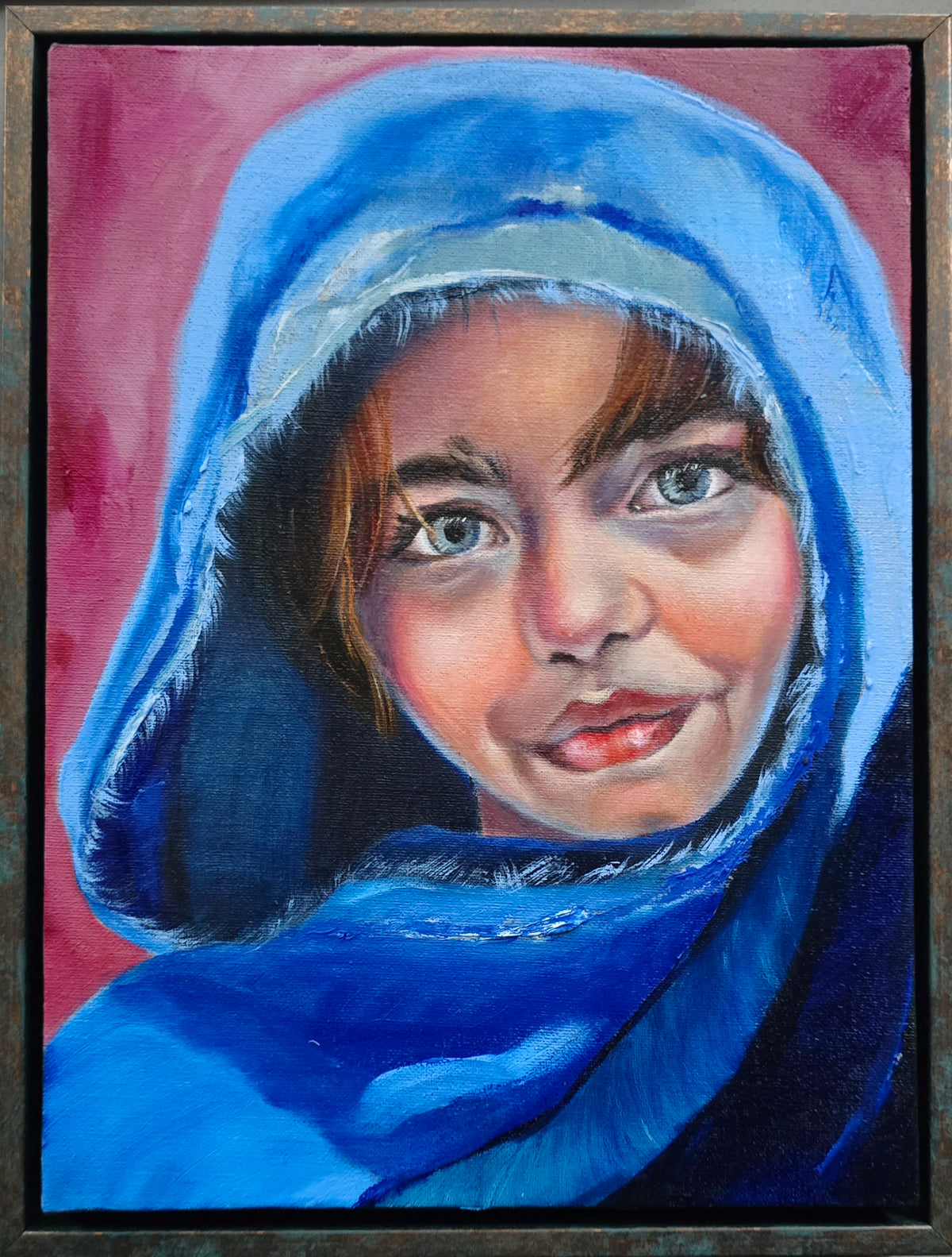 Afghan Refugee Child-Photorealism