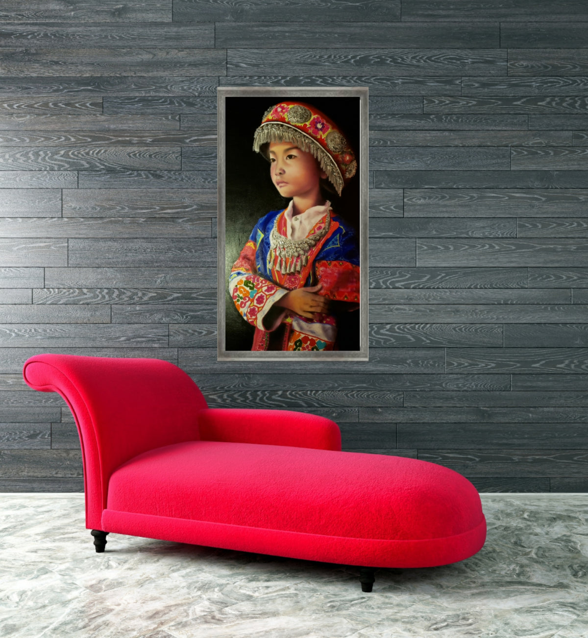 Miao Girl-Photorealism
