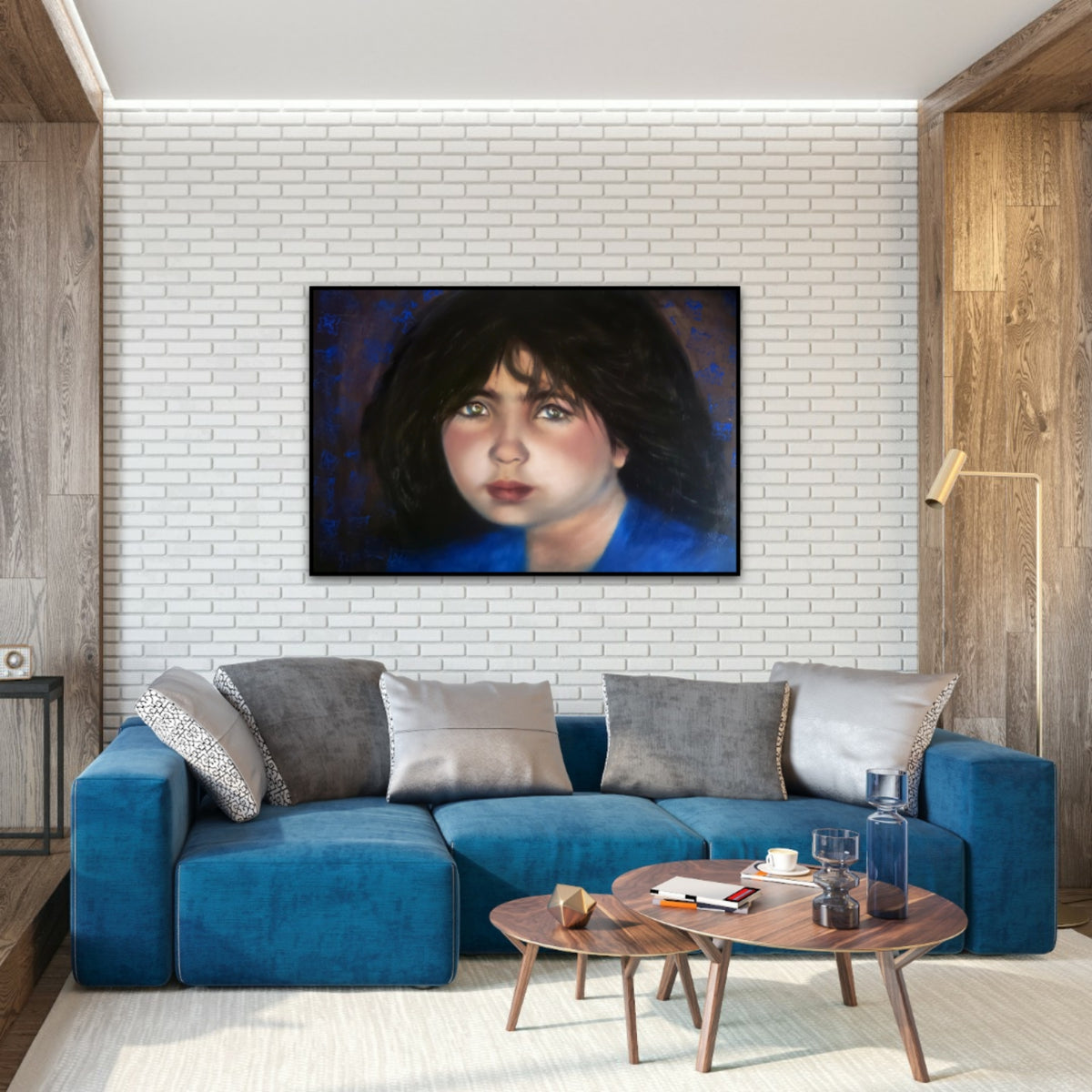 Turkish Village Girl-Photorealism