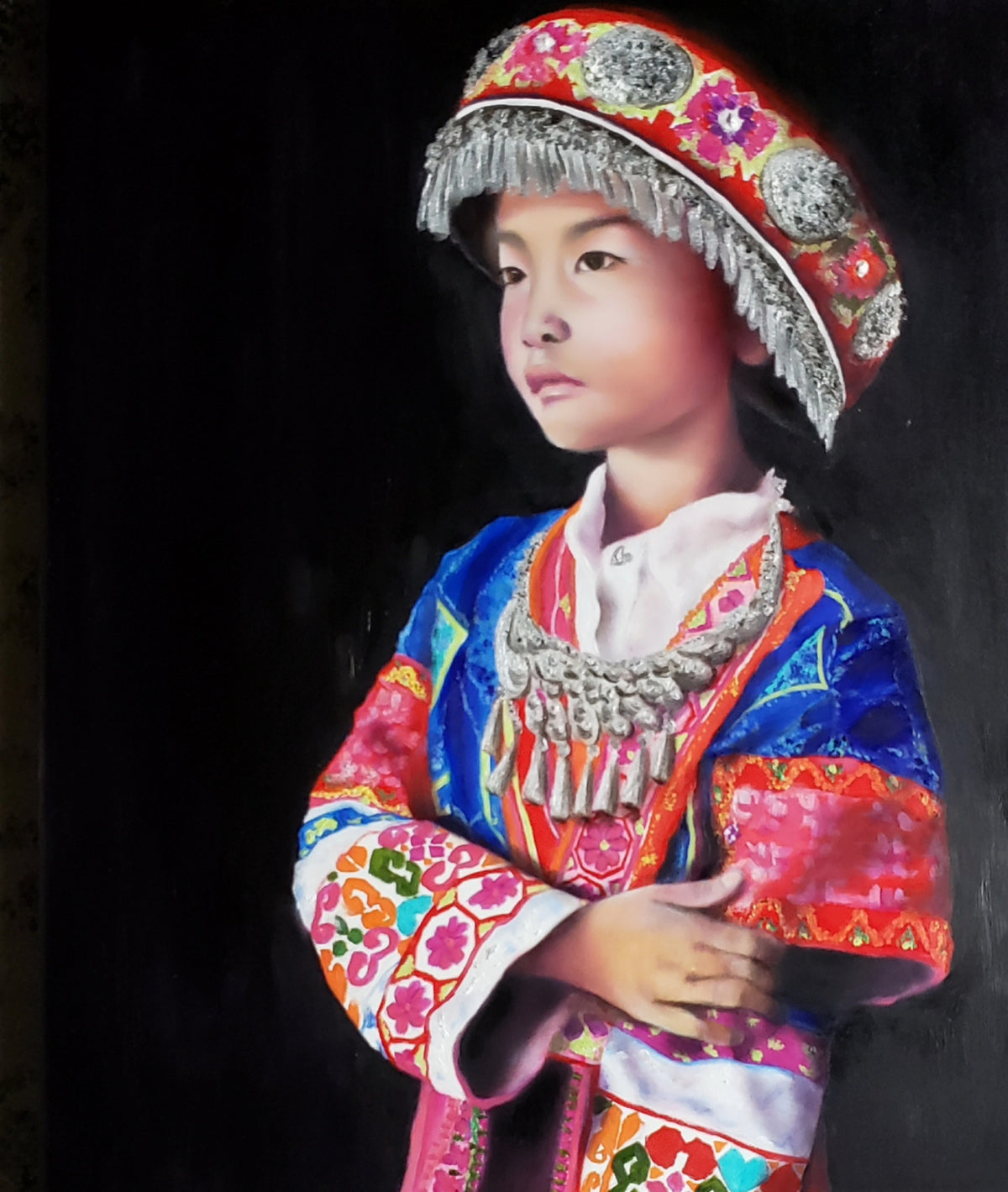 Miao Girl-Photorealism