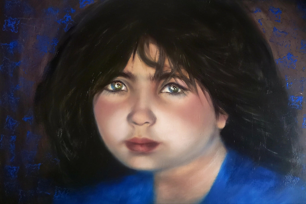 Turkish Village Girl-Photorealism