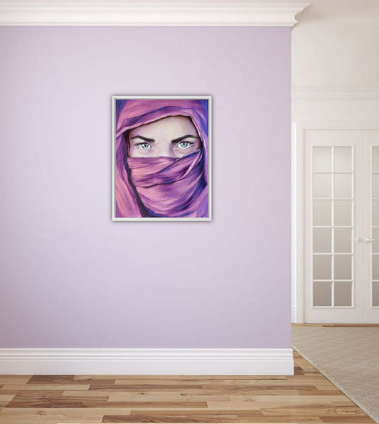 Afghan Girl- Hyperrealism