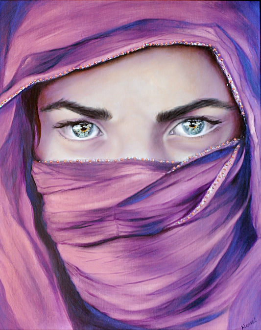 Afghan Girl- Hyperrealism