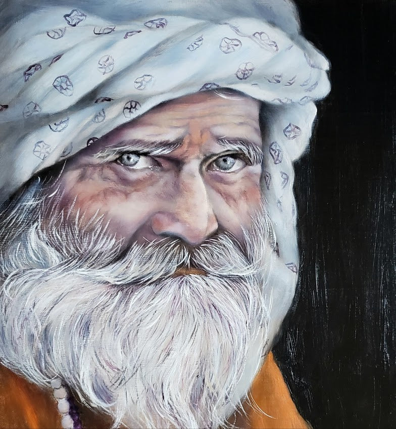 Old Indian Man- Classical Realism