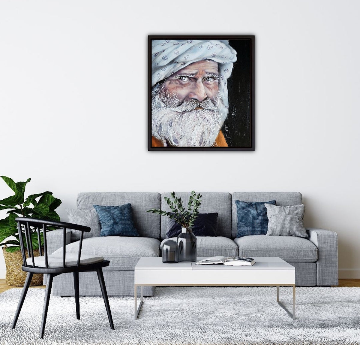 Old Indian Man- Classical Realism